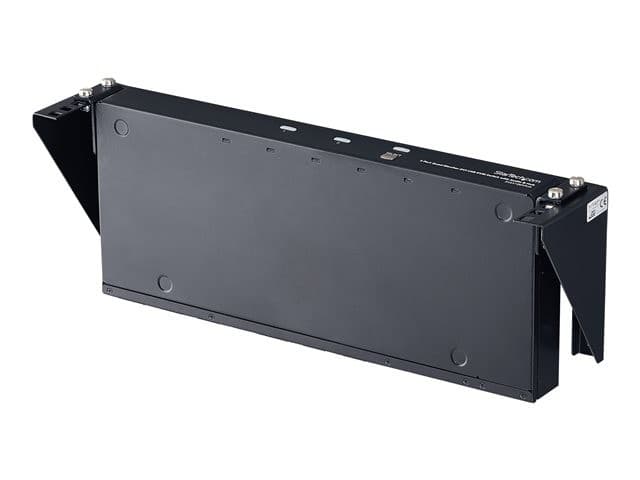 StarTech.com 2U Vertical Wall Mount Patch Panel Bracket - Steel Rack Mount Bracket w/Hardware for 19" Network, Server and Data Equipment, 125.3 lb (56.7 kg) Capacity (RK219WALLV) - mounting bracket - 2U