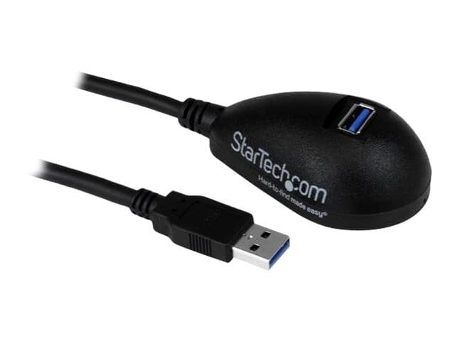 StarTech USB3SEXT5DKB USB 3.0 Extension Cable Black - Image 3