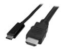 StarTech.com CDP2HDMM2MB USB-C to HDMI Adapter Cable 4K 30Hz 2m - Black thumbnail 4