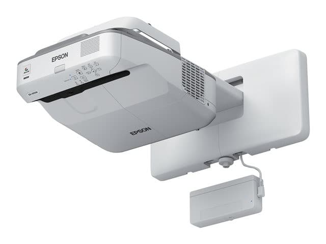 Epson EB-695Wi - 3LCD projector - LAN - grey, white - Image 1