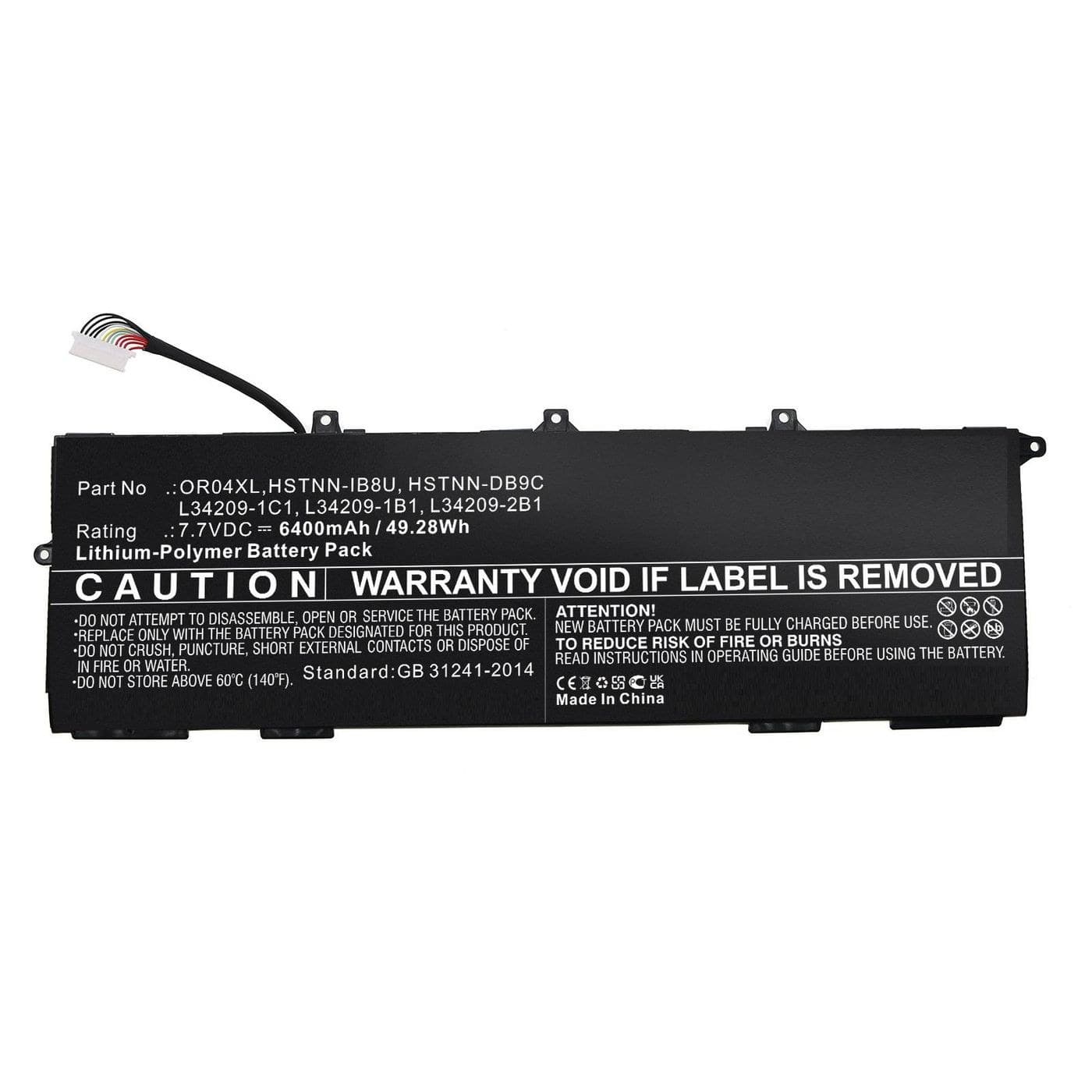 Laptop Battery for HP 50.16Wh