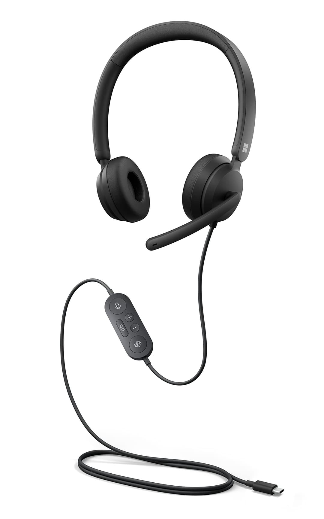 Microsoft Modern USB C Wired Headset I6P-00007 - Black - Image 1