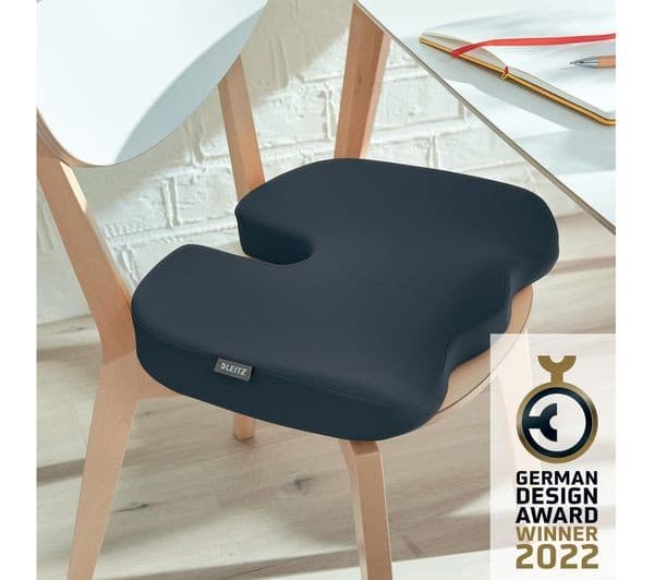 Leitz Ergo Cosy Seat Cushion - Velvet Grey - Image 2