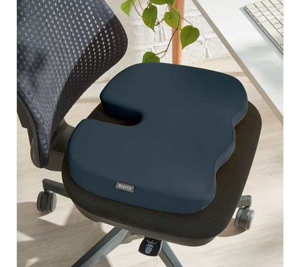 Leitz Ergo Cosy Seat Cushion - Velvet Grey - Image 3