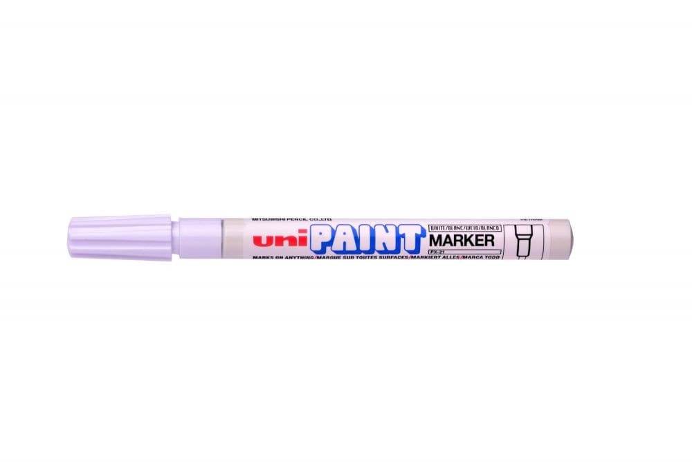 uni-ball PX-21 12 Pack White Paint Marker Fine Nib 1-1.5mm
