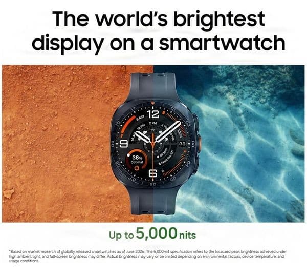 Samsung Galaxy Watch Ultra 2 LTE Smartwatch 47mm - Titanium Grey - Image 4
