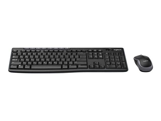 Logitech MK270 Wireless Keyboard and Mouse Combo - Italian Layout, Black