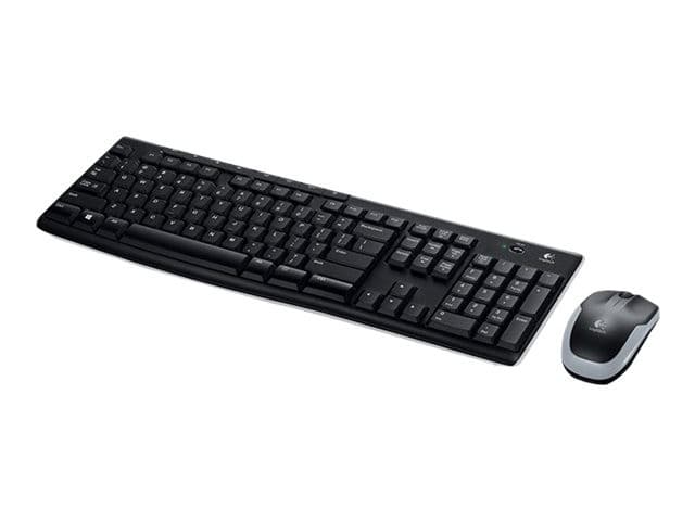Logitech MK270 Wireless Keyboard and Mouse Combo - Italian Layout, Black - Image 2