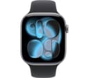 Apple Watch Series 11 Smartwatch 46mm Space Grey Aluminium Black Sport Band M/L thumbnail 9