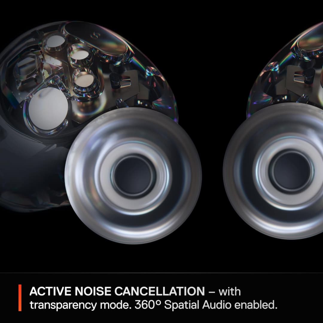 SteelSeries Arctis GameBuds 61707 Wireless Gaming Earbuds for Xbox - Black - Image 5