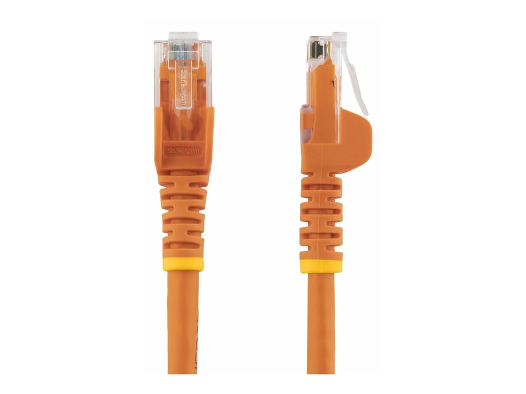 StarTech Network Cable CAT 6 50cm Orange - Image 1