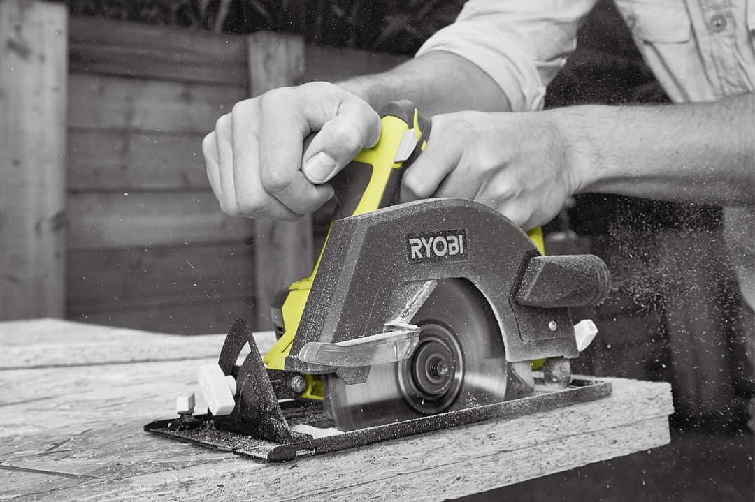 RYOBI R18CSP-0 Circular Saw - Yellow - Image 4