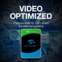 Seagate SkyHawk 2TB 3.5" 5400 RPM 256MB Cache Surveillance Hard Drive ST2000VX017 thumbnail 10