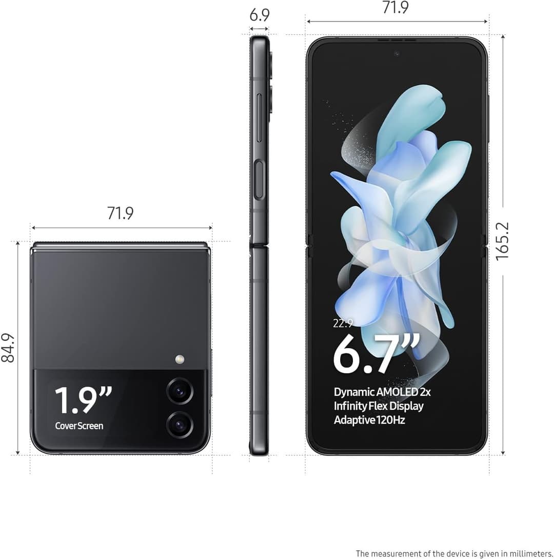 Samsung Galaxy Z Flip4 256GB Graphite - Image 2
