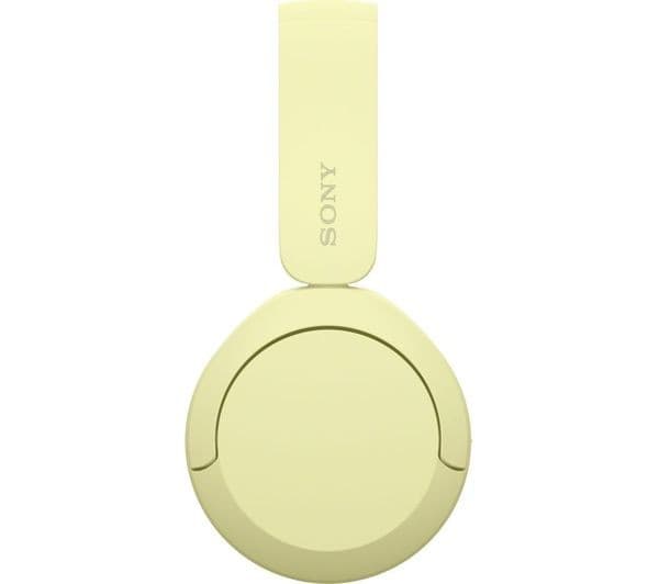 SONY WH-CH520Y Headphones Yellow - Image 3