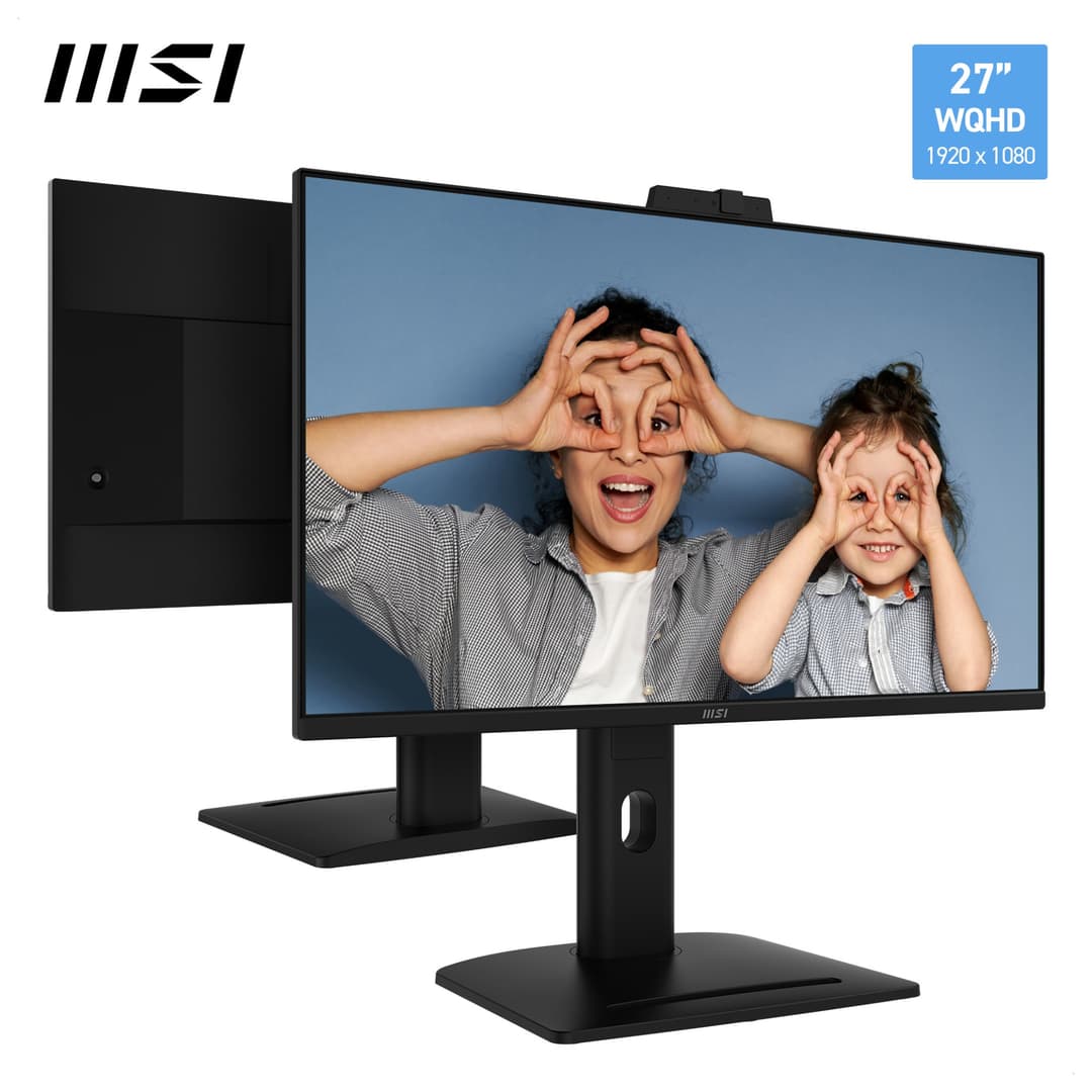 MSI PRO MP275QPDG 27" IPS QHD 100Hz USB-C Height Adjustable Monitor with Speakers - Image 5