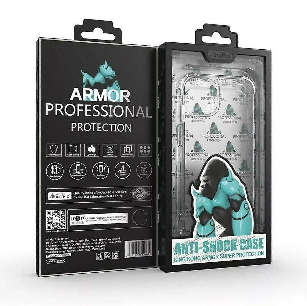 Atouchbo Case For Samsung Galaxy A05 King Kong Clear Shockproof Armour Case - Image 1