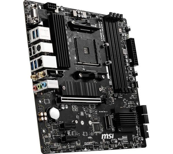 MSI B550M PRO-VDH AMD B550 Micro ATX AM4 DDR4 Motherboard - Black - Image 4