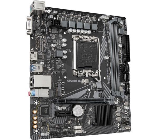 Gigabyte H610M H V3 DDR4 Micro-ATX Motherboard - Intel H610 Chipset, LGA1700 Socket