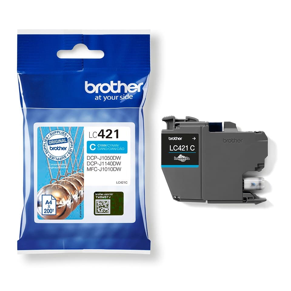 Brother LC421C ink cartridge 1 pc(s) Original Cyan - Image 3