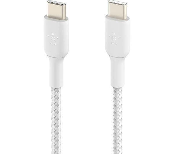 BELKIN Braided USB Type-C Cable 1m White