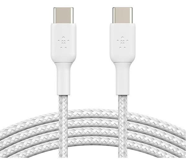 BELKIN Braided USB Type-C Cable 1m White - Image 4
