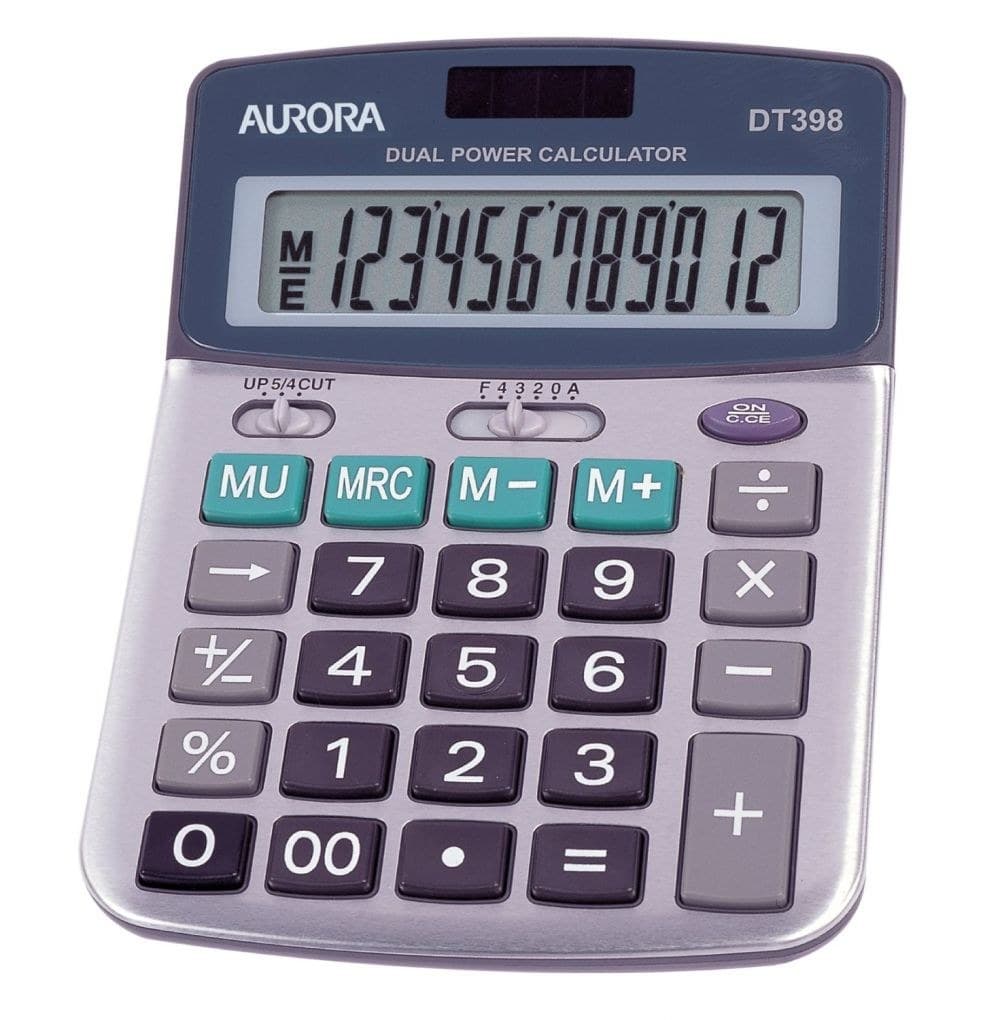 Aurora DT398 Desk Calculator - Image 1