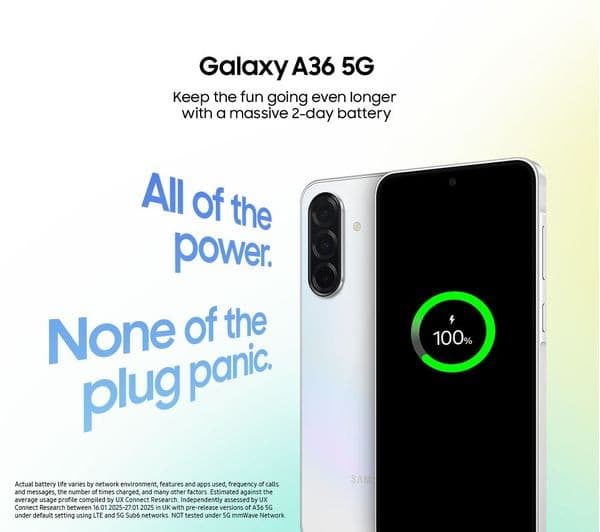 Samsung Galaxy A36 5G 8GB 256GB Awesome White - Image 3