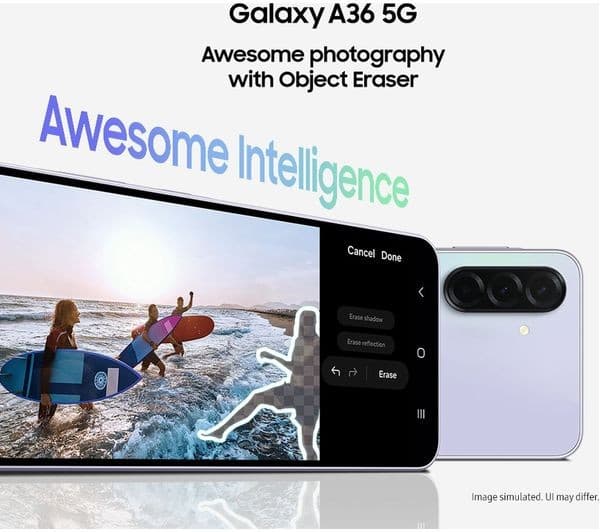 Samsung Galaxy A36 5G 8GB 256GB Awesome White - Image 7