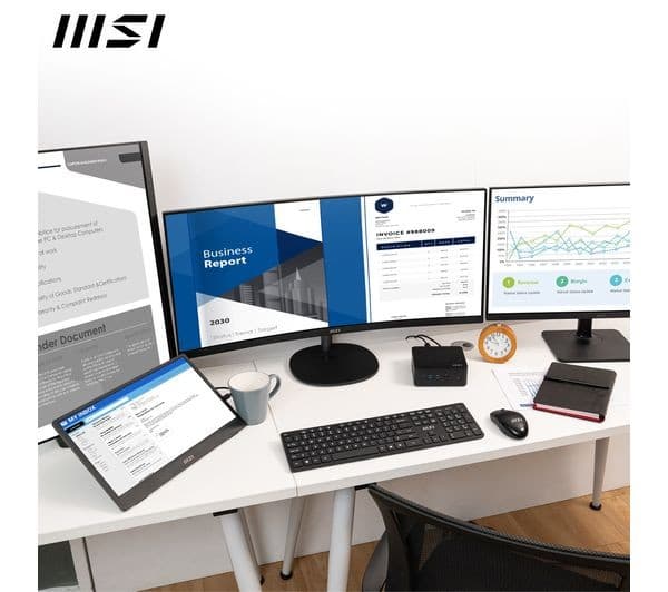 MSI Cubi NUC 1M Mini Desktop PC - Intel® Core™ 3, 512 GB SSD, Black - Image 8