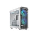 Fractal Design Torrent E-ATX Mid Tower PC Case - White RGB TG Clear Tint thumbnail 2