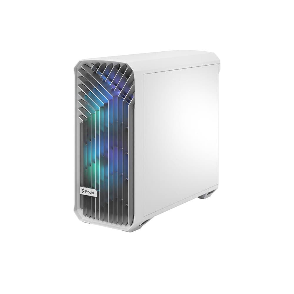 Fractal Design Torrent E-ATX Mid Tower PC Case - White RGB TG Clear Tint - Image 3