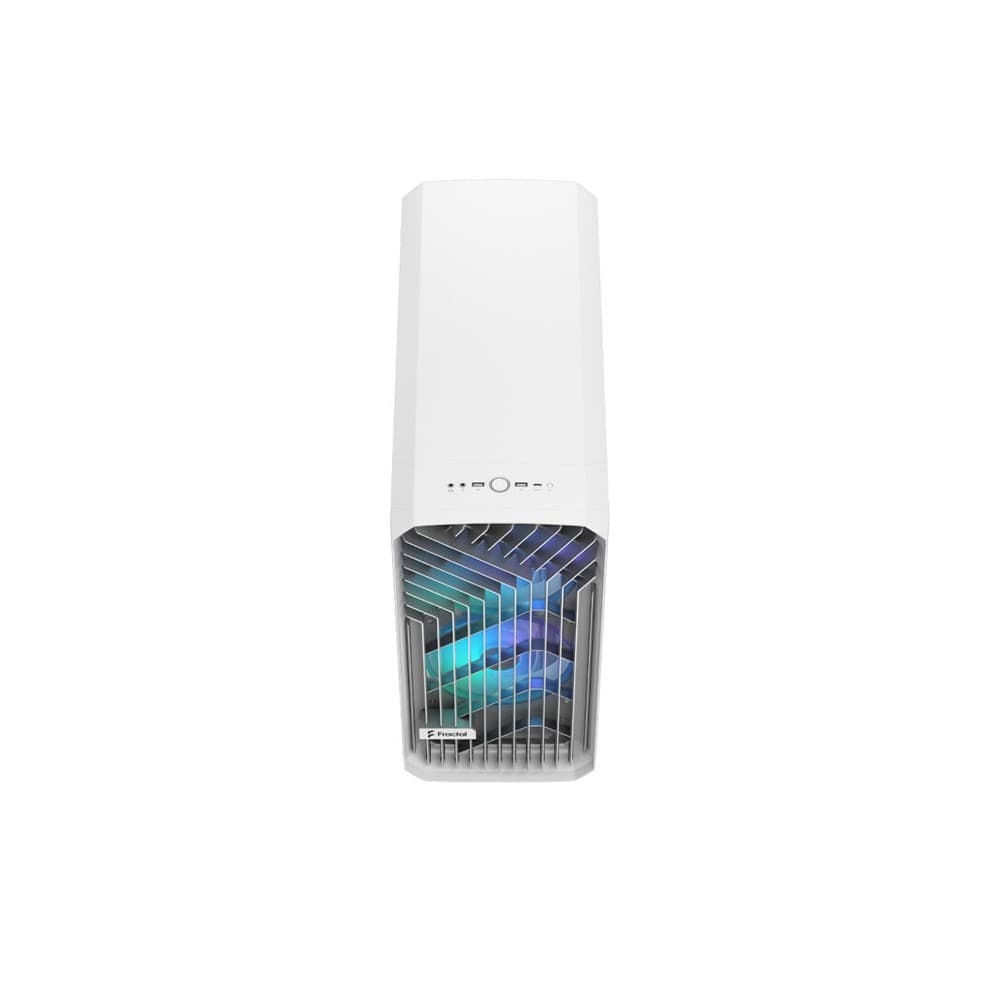 Fractal Design Torrent E-ATX Mid Tower PC Case - White RGB TG Clear Tint - Image 4