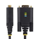 StarTech.com 6.6ft (2m) USB to Null Modem Serial Adapter Cable, COM Retention, FTDI, USB-A to DB9 RS232, Interchangeable DB9 Screws/Nuts, Windows/macOS/Linux thumbnail 2