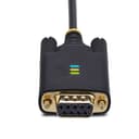 StarTech.com 6.6ft (2m) USB to Null Modem Serial Adapter Cable, COM Retention, FTDI, USB-A to DB9 RS232, Interchangeable DB9 Screws/Nuts, Windows/macOS/Linux thumbnail 4