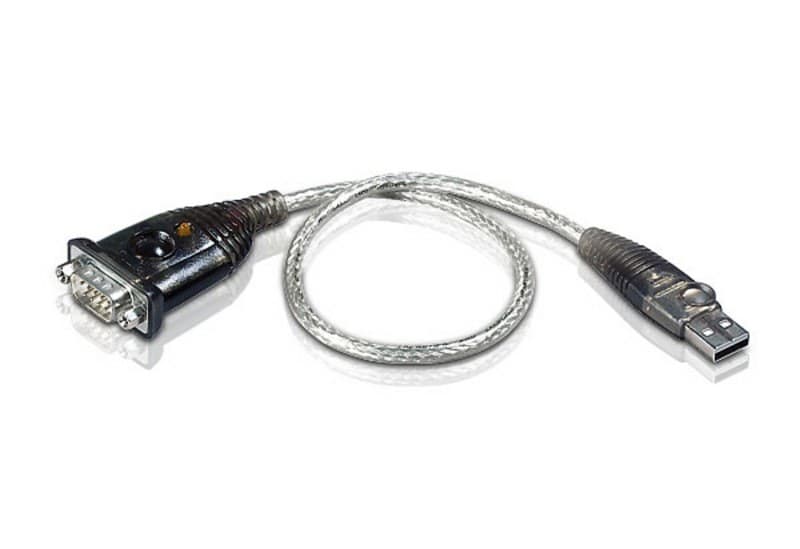 ATEN UC232A USB to RS-232 Serial Converter - USB-A to DB9 Male - 35 cm