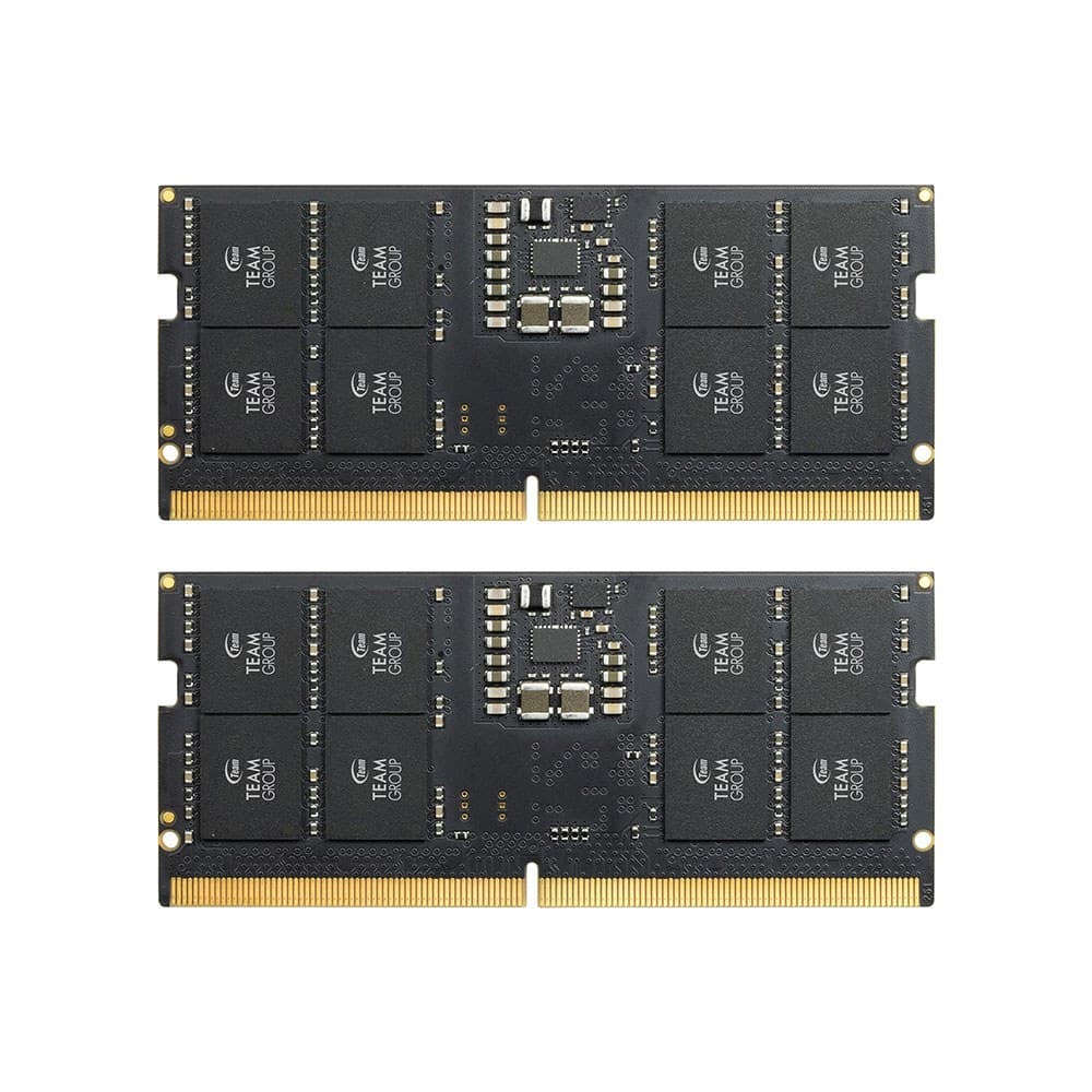 Team Group ELITE TED532G4800C40D-S01 memory module 32 GB 1 x 32 GB DDR5 4800 MHz CL40 ECC 262-pin SO-DIMM Laptop Memory - Image 1