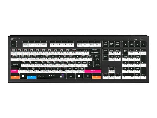 Logic Keyboards Adobe Filmmaker Astra 2 Keyboard Black