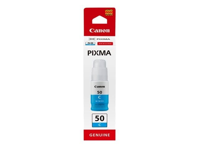 Canon GI-50 Original Ink Bottle - Cyan - Image 1