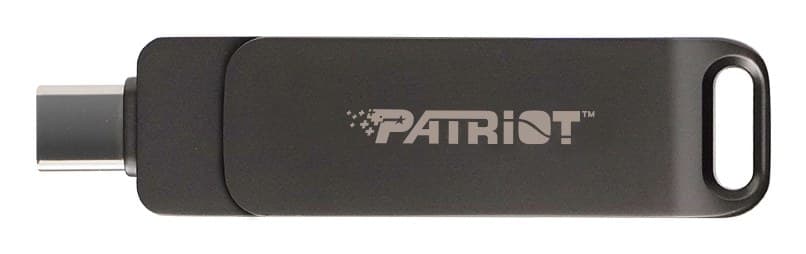 Patriot Memory Rage R550 USB flash drive 64 GB USB Type-A / USB Type-C 3.2 Gen 1 (3.1 Gen 1) Black - Image 4