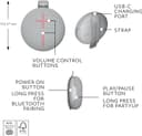 Ultimate Ears MINIROLL Portable Bluetooth Speaker IP67 - Grey thumbnail 7