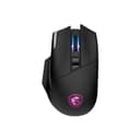 MSI Versa Pro + Dock 26000 DPI Wireless RGB Optical Gaming Mouse - Black thumbnail 1