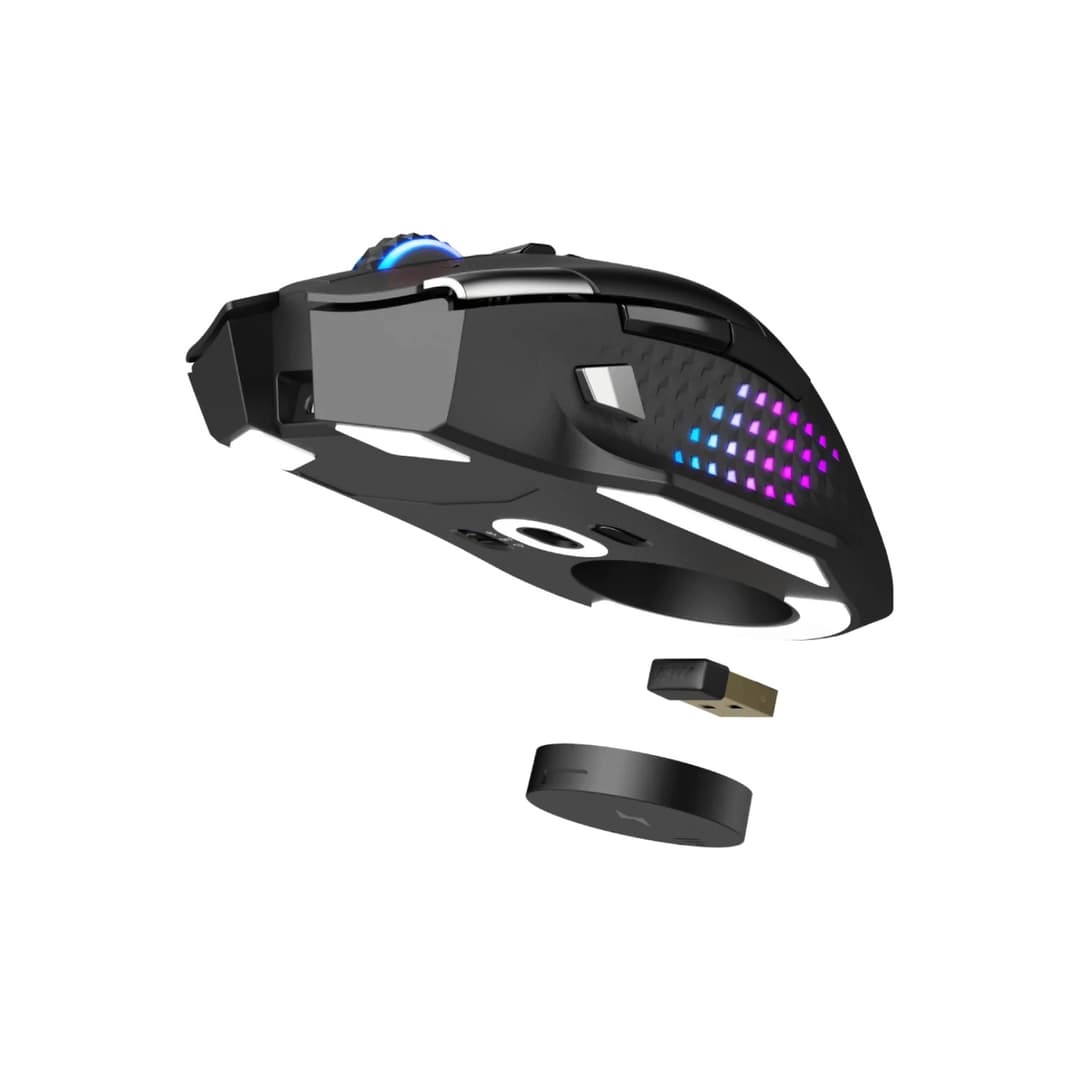 MSI Versa Pro + Dock 26000 DPI Wireless RGB Optical Gaming Mouse - Black - Image 5