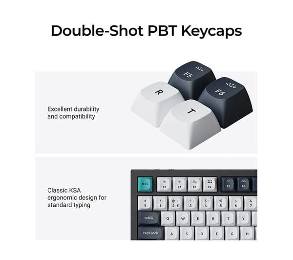 KEYCHRON Q6 Max Wireless Mechanical Gaming Keyboard - Carbon Black - Image 6