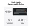 KEYCHRON Q6 Max Wireless Mechanical Gaming Keyboard - Carbon Black thumbnail 7