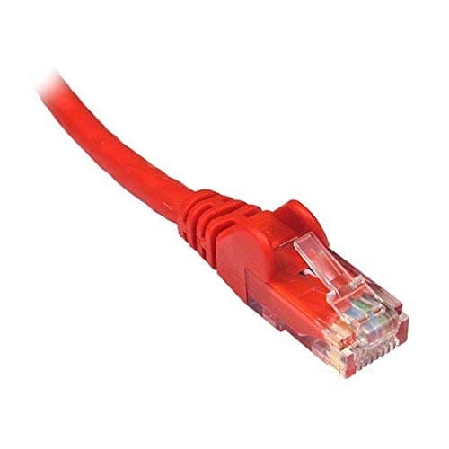 Xclio CAT5e 2M Snagless Moulded Gigabit Ethernet Cable RJ45 Red - Image 1
