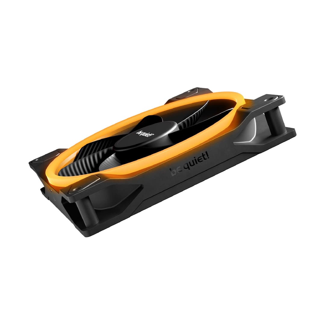 be quiet! Light Wings 140mm PWM Reverse Blades Case Fan - Black - Image 2