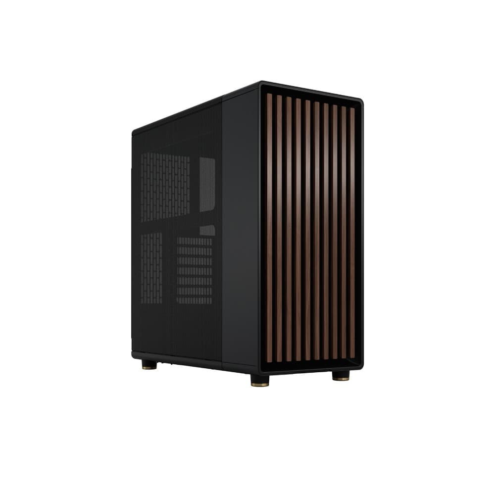Fractal Design North Tempered Glass Mid Tower ATX PC Case - Charcoal Black