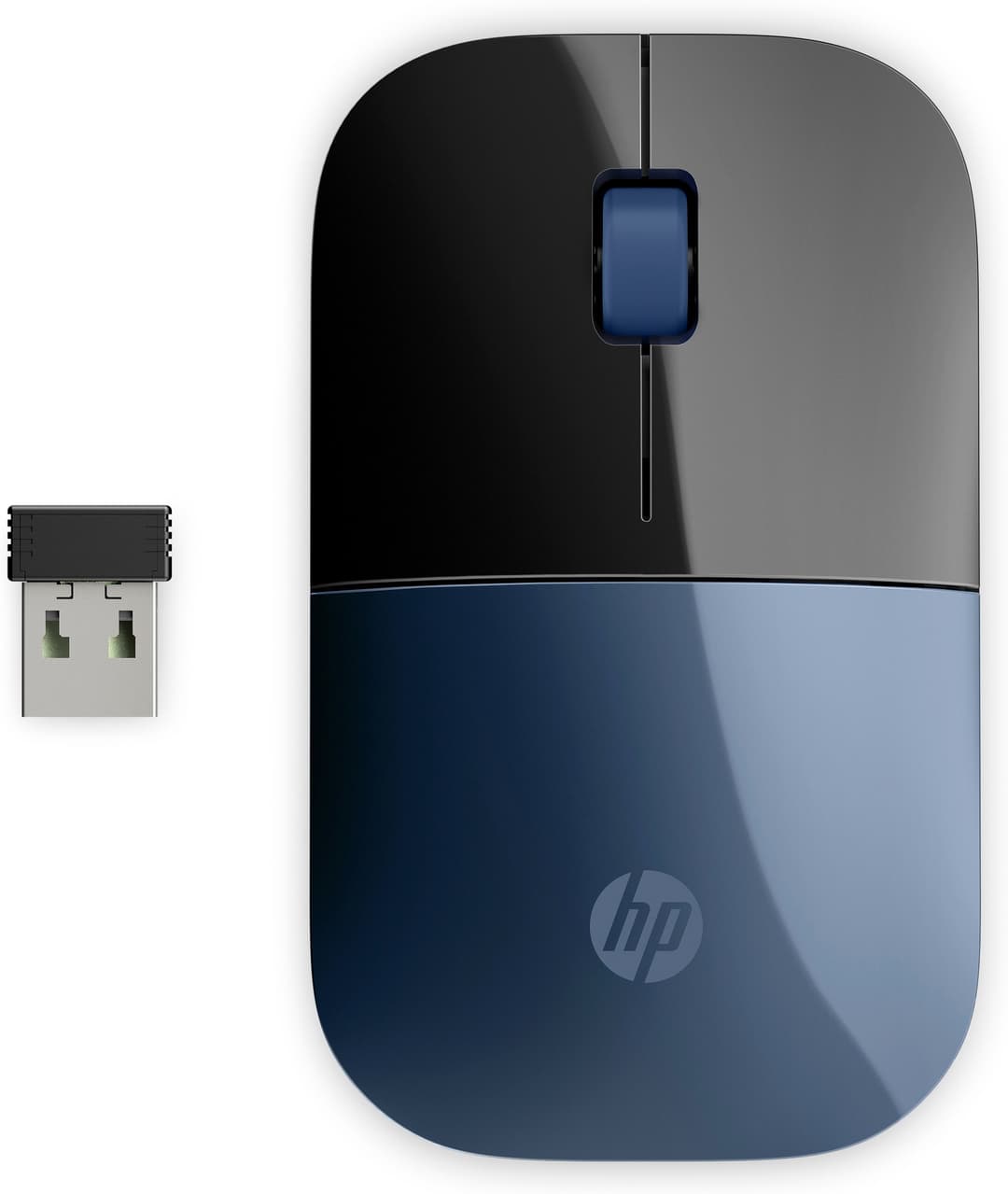 HP Z3700 Wireless Mouse - Blue - Image 1