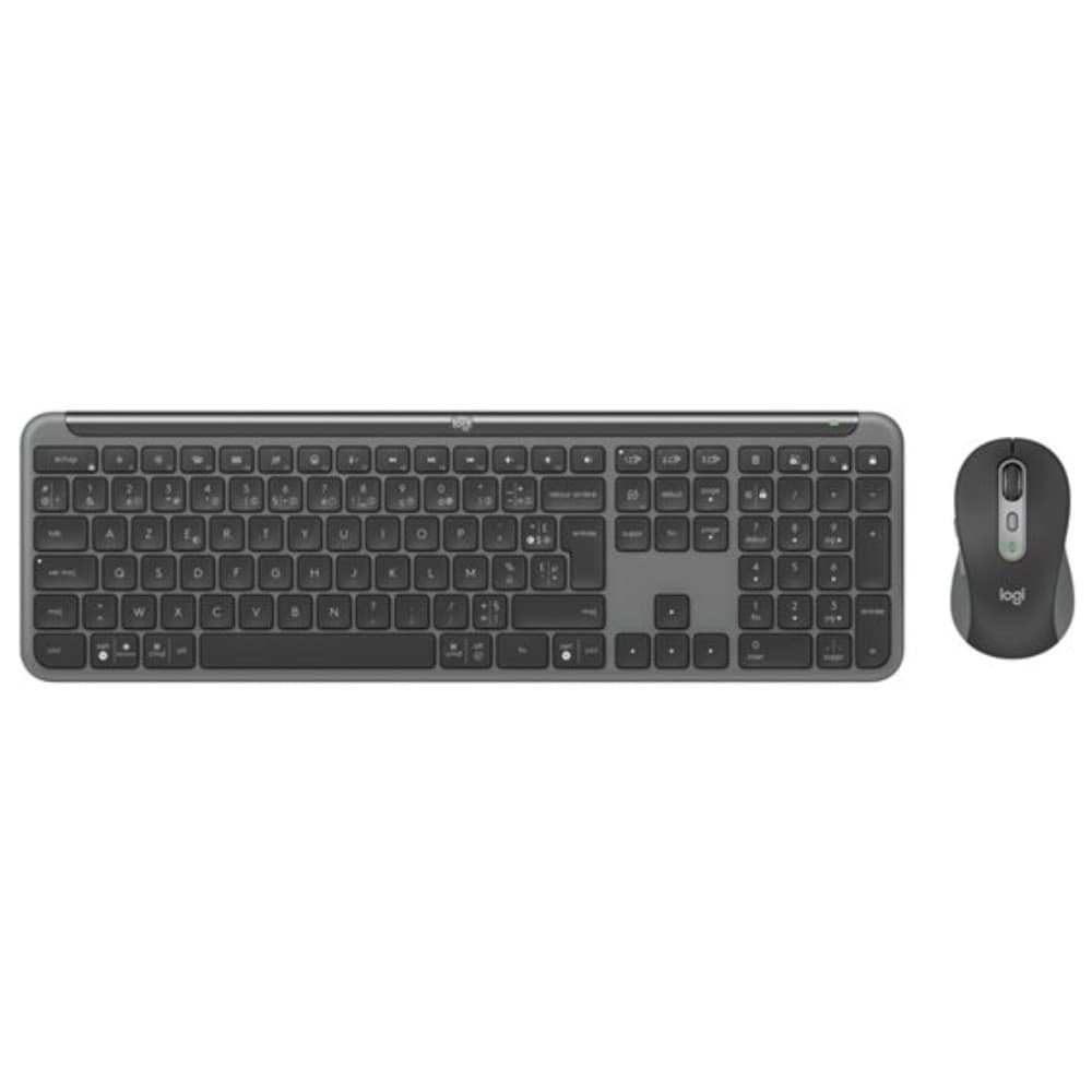 Logitech MK950 Signature Slim Combo for Business Wireless Keyboard and Mouse Graphite - UK QWERTY